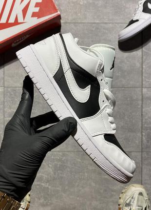 Мужские кроссовки nike air jordan 1 panda.1 фото