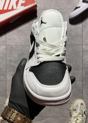 Мужские кроссовки nike air jordan 1 panda.6 фото