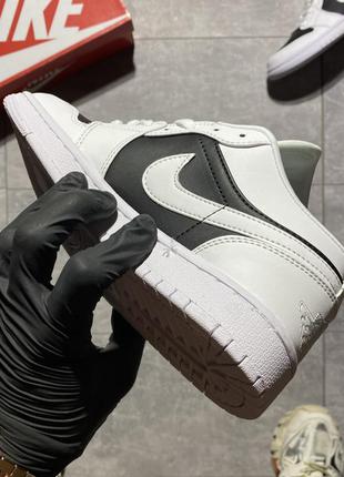 Мужские кроссовки nike air jordan 1 panda.3 фото