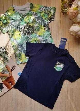 Набір комплект футболок lupilu jungle тропіки