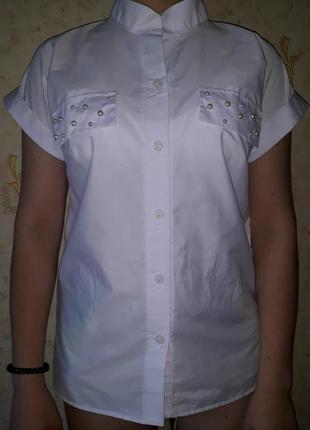 Базова блузка, шкільна блузка1 фото
