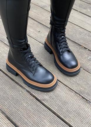 Кожаные ботинки 3