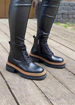 Кожаные ботинки 4