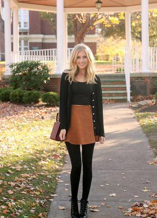 Юбка цвет camel