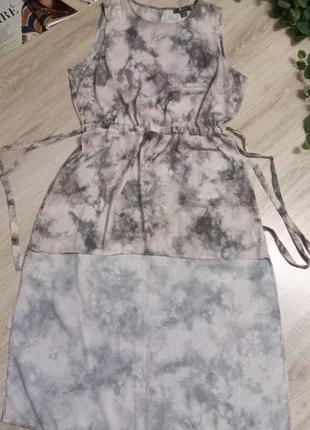 Лёгкое свободное платье сарафан туника6 фото