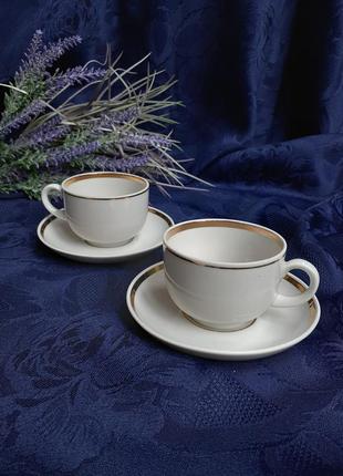 Кофейные пары☕❄ нежность чашка кофейная с блюдцем дульно фарфор дулевский фарфоровый завод срср советский винтаж позолота