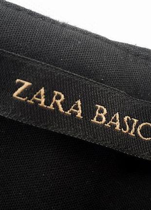 Черные брюки zara со стрелками черные штаны zara брюки зара6 фото