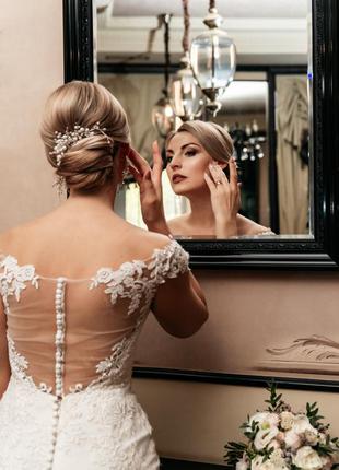 Pronovias barselona весільну сукню6 фото