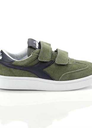 Кроссовки diadora field ps verde (22eur/13,5см)2 фото