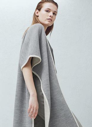 Кардиган тренч накидка mango 2