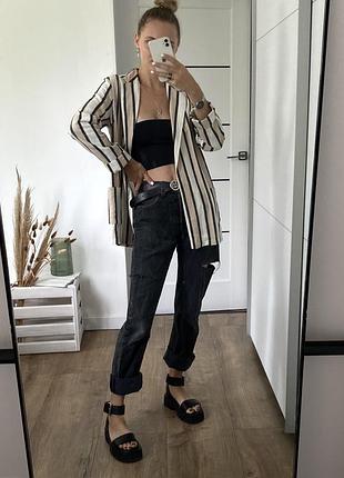 Блейзер жакет льон