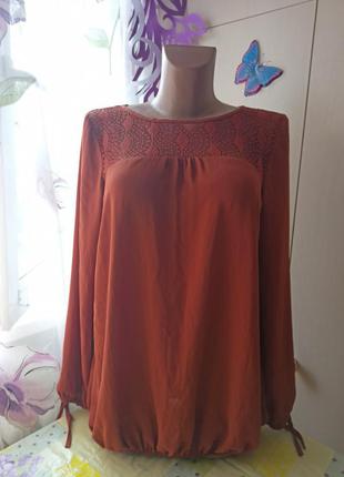 Блуза гірчичного кольору