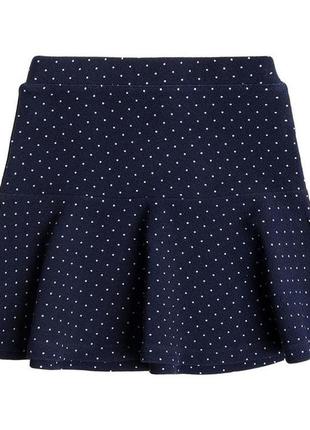 Стильная юбка в горох от сool club, размер 128 и 1641 фото