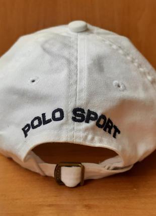 Винтажная кепка-бейсболка polo sport | polo ralph lauren | usa5 фото
