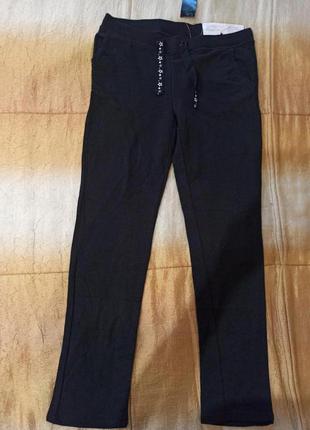Утеплённые штаны esmara s 3xl теплые спортивные штаны черные6 фото