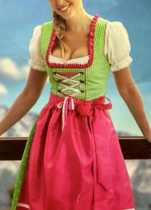 Баварское платье костюм на октоберфест1 фото