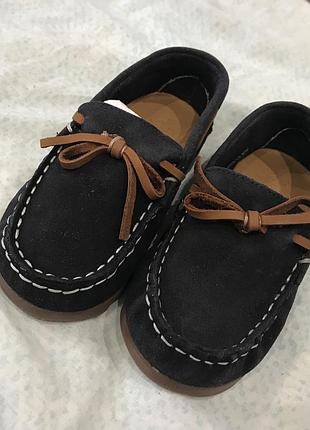 Туфлі натуральна замша