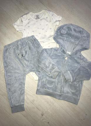 Костюм carter’s 12m 18m комплект тройка