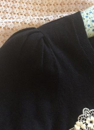 Стильный кардиган кофта на пуговицах с вышивкой monsoon4 фото