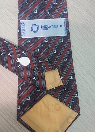 Краватка 100% шовк molyneux франція