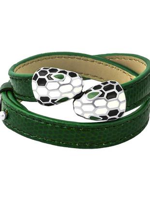 Браслет steel story из медицинской стали 316l и экокожи (бск 2009)