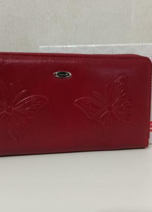 Кошелек женский красный