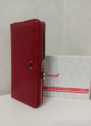Кошелек красный женский