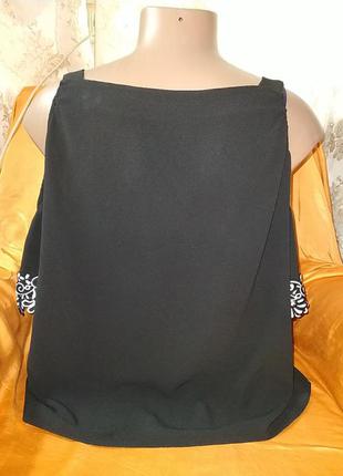 Обалденная черна блуза2 фото