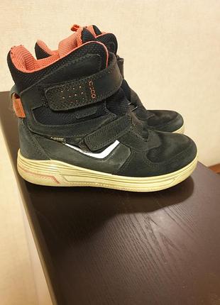 Зимние ботинки ecco urban snowboarder gore-tex