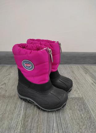 Зимние ботинки сапожки olang размер 21-221 фото