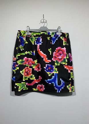 Шёлковая юбка marc cain размер l/xl1 фото