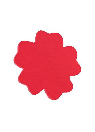 Текстильная самоклеящаяся наклейка "цветок" (заплатка)1 фото