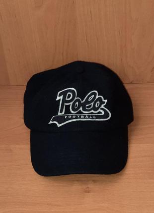 Шерстяна тепла кепка polo ralph lauren