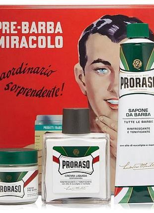 Подарочный набор для бритья proraso vintage selection gino (cr/100 ml + sh/cr/150 ml + ash/cr/100 ml)