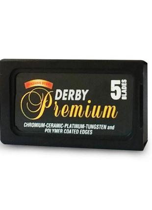 Лезвия derby premium 5 шт1 фото