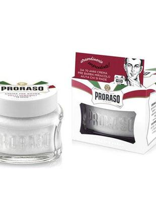 Крем до бритья proraso preshave sensitiv 100 мл