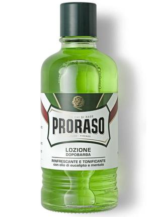 Лосьйон після гоління proraso з евкаліптом та ментолом 400 мл