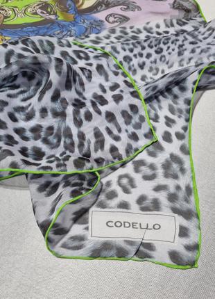 Красивый шелковый шарф codello3 фото