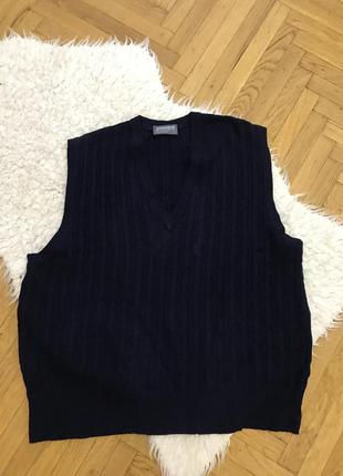 Шерстяной свитер джемпер жилет шерстяная мужская жилетка шерсть натуральная премиум люкс бренд швейцария 🇨🇭 zimmerli