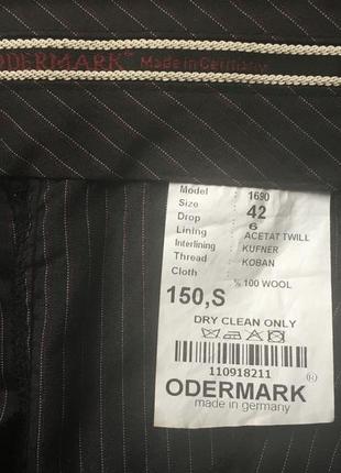 Нові якісні німецькі класичні брюки бренд odermark 100% вовна4 фото