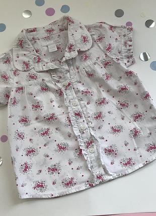 Гарна сорочка h&m, 86 -90 см