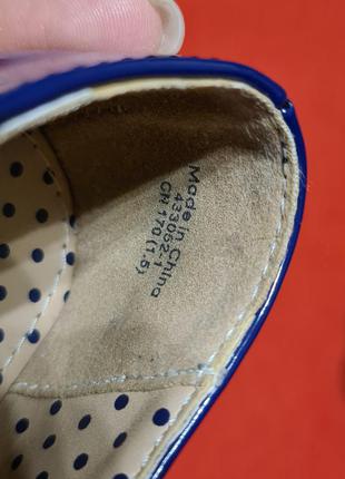 Детские туфли для девочки от mothercare 25.5 5