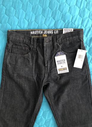 Нові чорні джинси бренду nautica (сша), 140-1522 фото