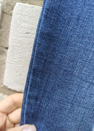 Рваные джинсы с высокой посадкой раз.м6 фото