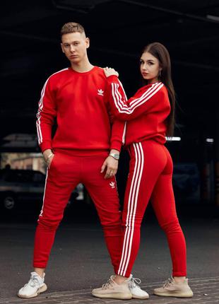 Спортивний костюм адідас червоний костюм адідас кофта штани adidas adidas