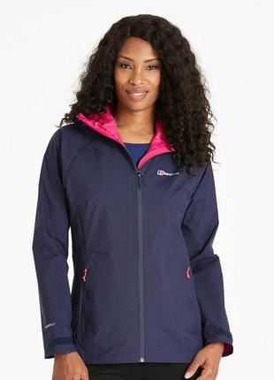 Легкая мембранная куртка туристическая berghaus stormcloud jacket women's
