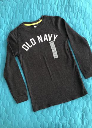 Новий лонгслив old navy (футб на довг рукав), 10-12років (137-152)