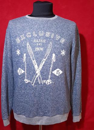 Свитер лонгслив exclusive angelo litrico, размер xl