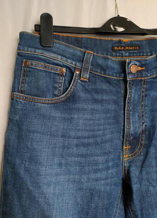 Стильные мужские зауженные джинсы nudie jeans edwin uniqlo levis lee wrangler оригинал5 фото