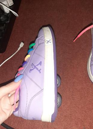 Кроссовки ролики колоботы (кроссовки на колесиках) скейт+ролики heelys 32-33
